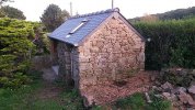 Penvénan reconstruction d'une crèche